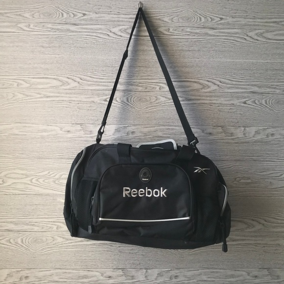 Reebok Black Vintage Duffle Bag